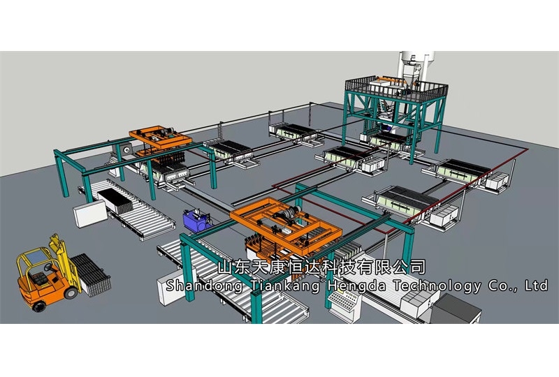 十堰连续式石膏条板生产线